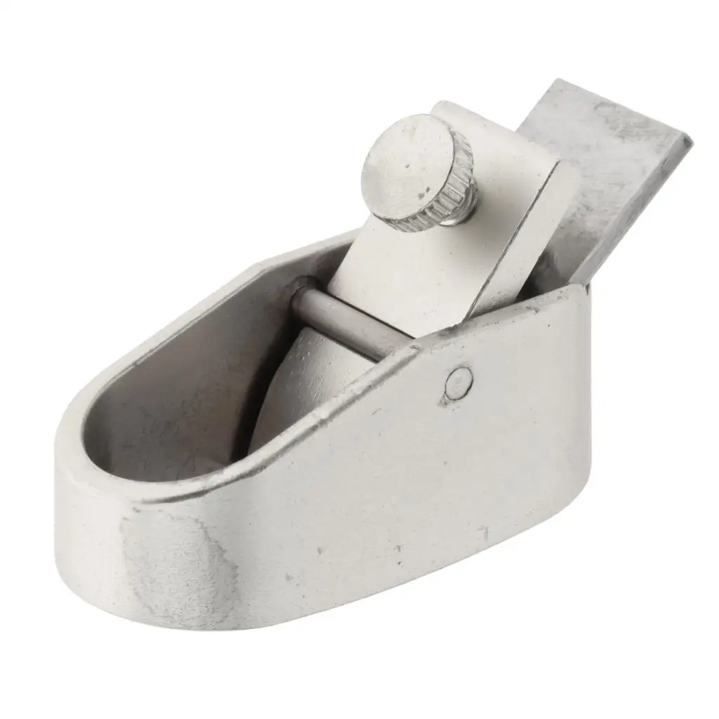 Mini Brass Violin Making Thumb Plane Violin Making Tool Woodworking Mini Thumb Plane Cutter Curved Sole Flat Bottom XXS/XS/S/M/L