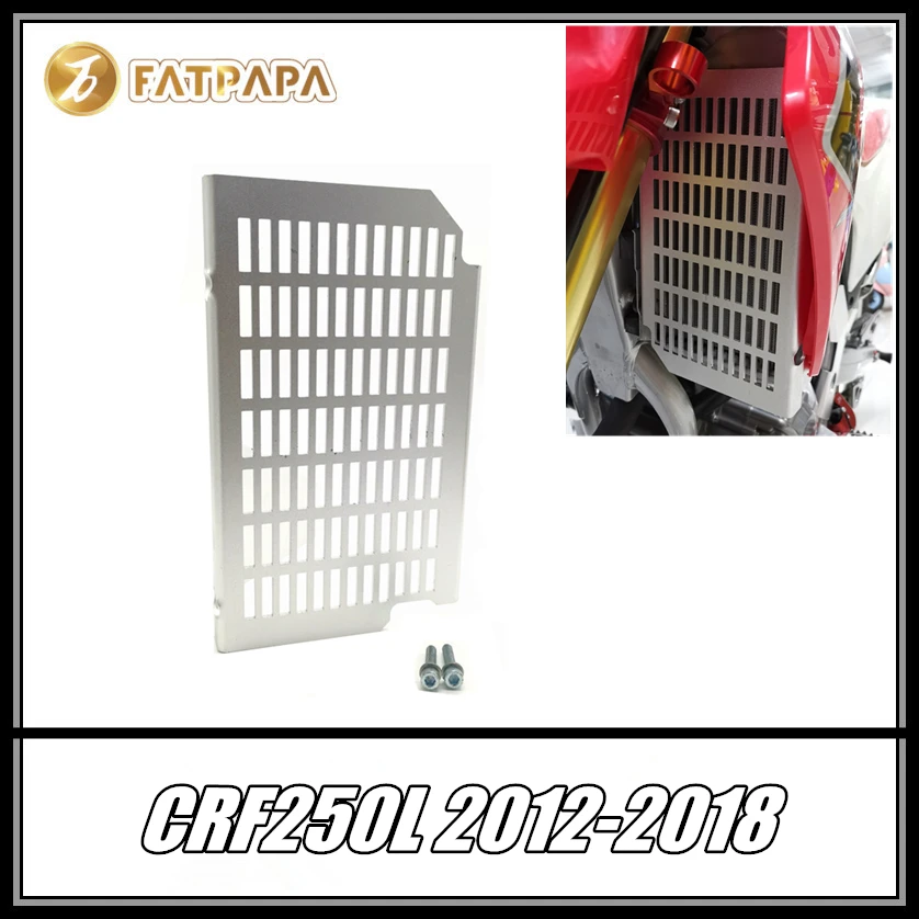 Для HONDA CRF250L 2012- аксессуары для мотоциклов Нержавеющая сталь бак для воды радиатор Защитная крышка