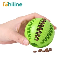Pet Sof Pet игрушки для собак игрушка забавный интерактивный эластичный шарик жевательная игрушка для собаки зуб чистый шар еды Экстра-жесткий резиновый мяч