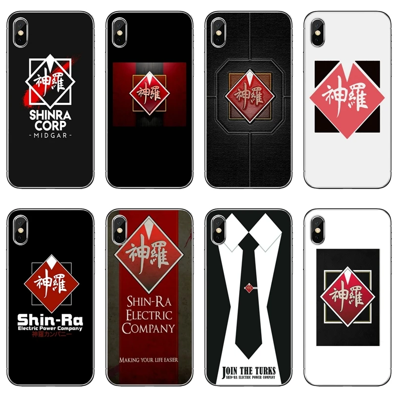 Shinra final fantasy для iPhone 11 Pro XS Max XR X 8 7 6 6S Plus 5 SE 4 iPod сенсорный чехол мягкие чехлы