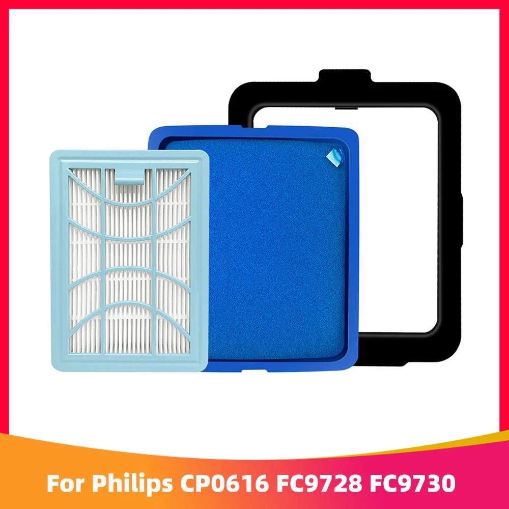 Set di 2 filtri di ricambio per aspirapolvere Philips 7000 Series PowerPro Expert FC9729/09 FC9741/09 FC9742/09 FC9743/09 FC9744/09 FC9745/09 FC9746/09 pezzi di ricambio accessori filtro CP0617