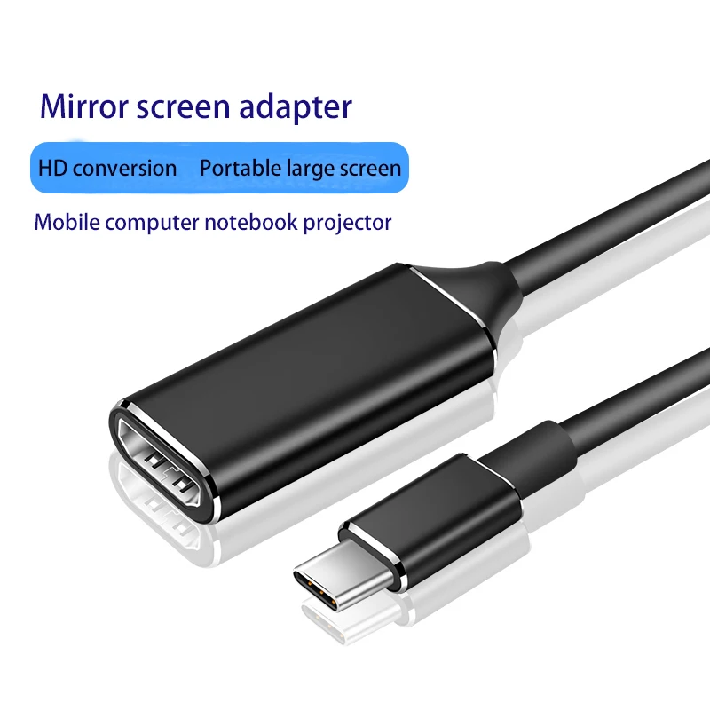 Тип-c к HDMI HD ТВ адаптер USB 3,1 USB-C 4K конвертер для MacBook SurfaceBook Samsung gs9/S8 больше планшета мобильного телефона