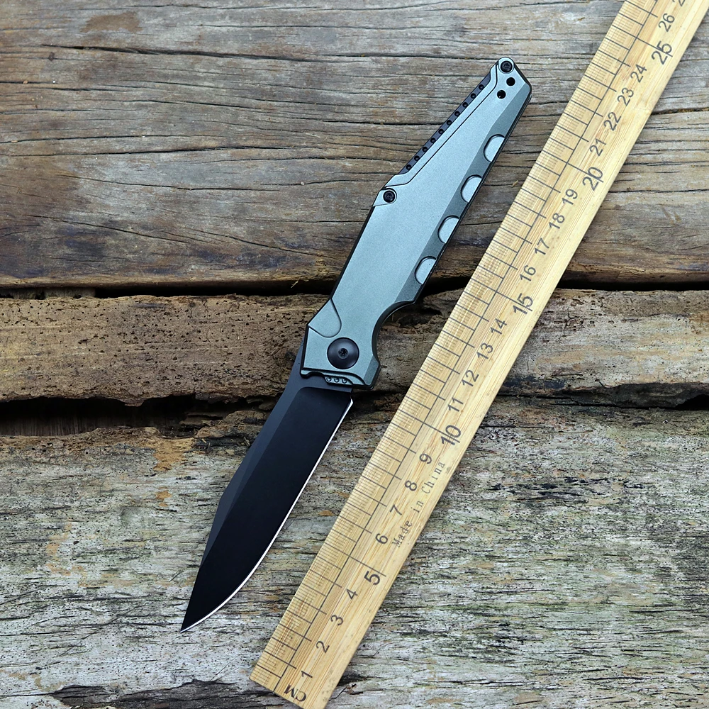 

OEM KS 7900 GRYBLK folding knife CPM 154 blade aluminum alloy handle outdoor camping survival pocket fruit knife EDC tool