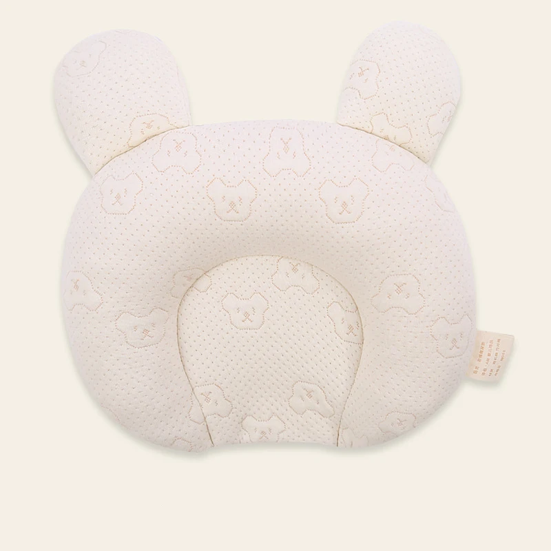 

baby Latex Pillow baby pillow infant shape toddler sleep positioner anti roll cushion flat head pillow protection of newborn