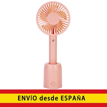 

Portable fan, Mini USB Fan, Rechargeable Fan Rotation adjustable 135 ° with charging dock removable