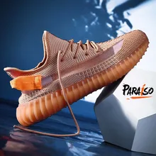 Мужские модные кроссовки PARAISO; спортивная обувь для занятий спортом; модная спортивная обувь для бега; удобная дышащая трикотажная обувь