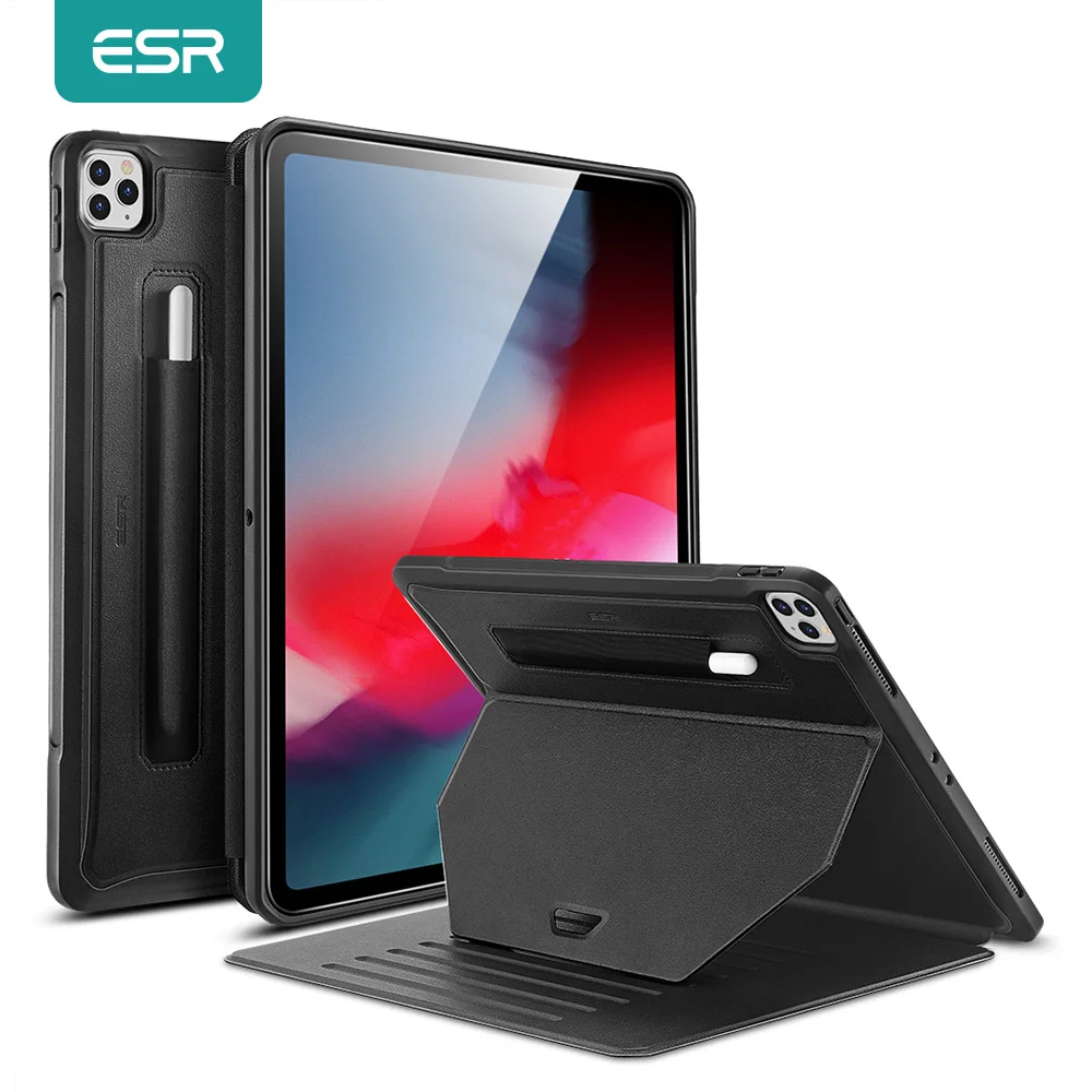 ESR for iPad Pro 11 Case 2020 Stand Case Smart Cover for iPad Pro 11 12.9 2021 2020 Cases for iPad air 4/iPad 8th Luxury Funda