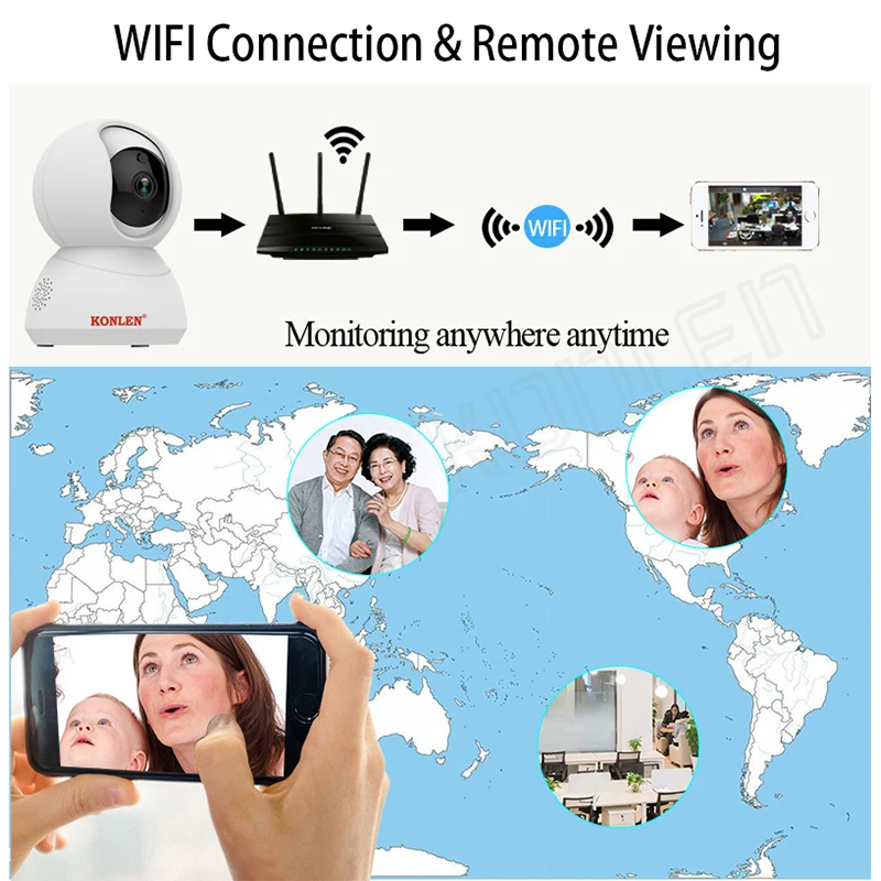 Tuya IP камера wifi Smart Life App 1080P 2MP движения автоматическое отслеживание панорамирования PTZ аудио ночь SD может CCTV HD Крытый Google Home Alexa