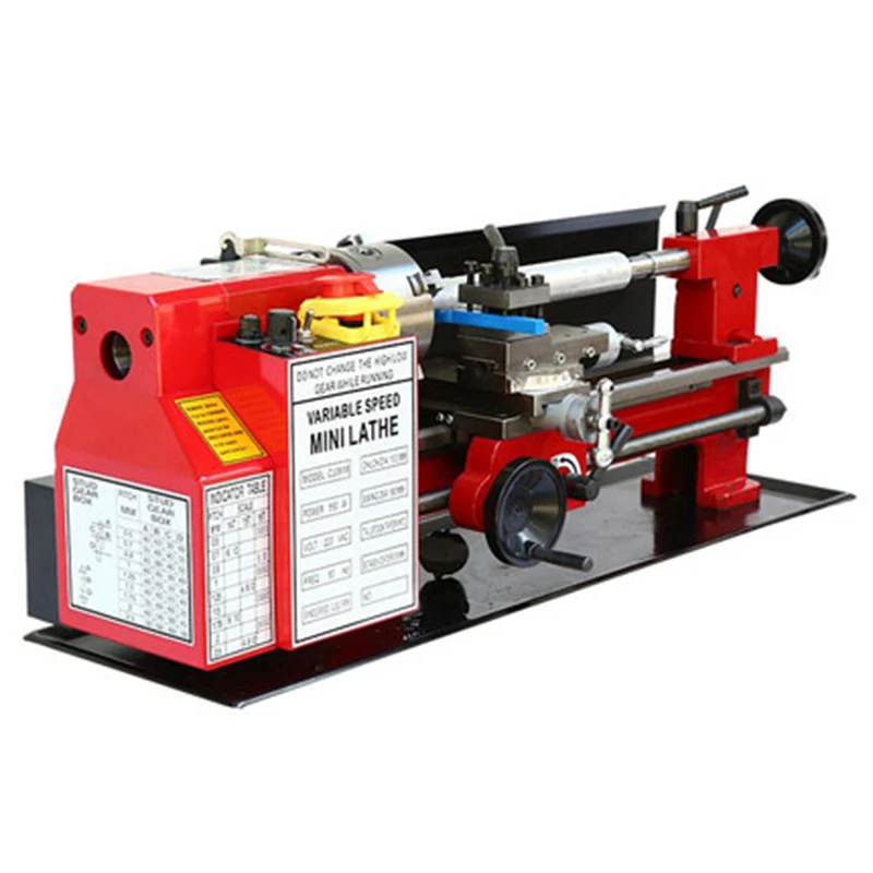 

220V Lathe Miniature Home High Precision Metal Lathe Multifunction Small Buddha Beads Machine Industrial Grade Woodworking Lathe