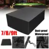 7ft 8ft 9ft Billiard Table Cover Waterproof Dustproof Mildew Resistant Cover Snooker Protector With Locking rope 2