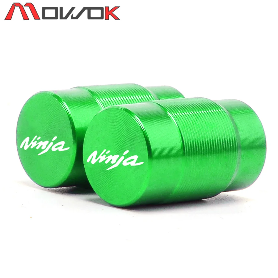 Для KAWASAKI NINJA ниндзя 400 650 300 250 250R ZX14R ZX10R ZX6R мотоцикл вентиль шины колеса Шапки ЧПУ Алюминий воздухонепроницаемые крышки