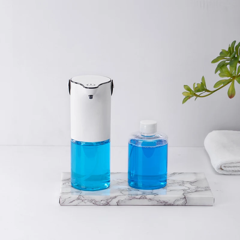 Liquid Soap Dispenser 320Ml Automatic Smart Touchless USB ABS Electroplated Sensor Hand Sanitizer Bottle for Kitchen Bathroom Liquid Soap Dispenser 320Ml Automatic Smart Touchless USB ABS Electroplated Sensor Hand Sanitizer Bottle for Kitchen Bathroom