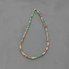 Collier ras du cou Simple en perles de rocaille pour femmes, Collier de bohème coloré fait à la main, cadeau de bijoux