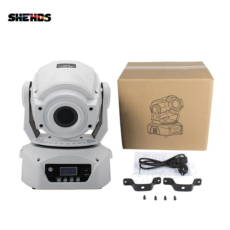 SHEHDS DMX 90 Вт светодиодный вращающийся прожектор, светодиодный прожектор с подвижной головкой светильник 3/6 призма для Театр DJ диско Свадебные украшения эффект светильник