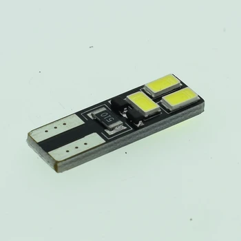 

Package mail 100*Canbus W5W LED Car T10 5630 6SMD Auto Side Turn Signal switch License Plate Light T10 LED Reading interior Lamp