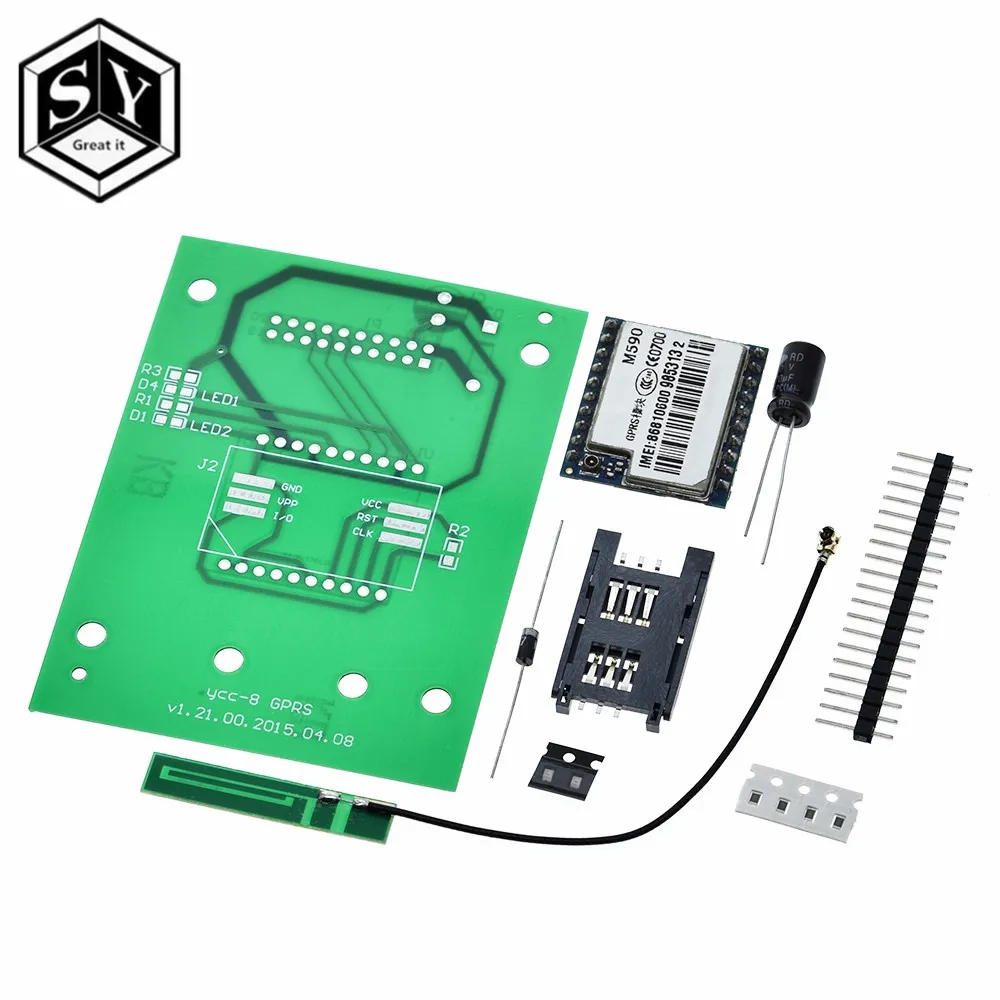 1 шт. отличный IT M590E DIY Набор GSM GPRS 900 1800 МГц Служба коротких сообщений SMS модуль для