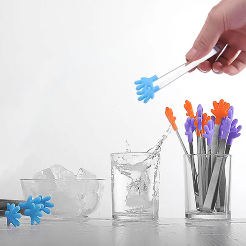 Силиконовый зажим для Нескользящие 1 шт ладони дизайн нержавеющая сталь