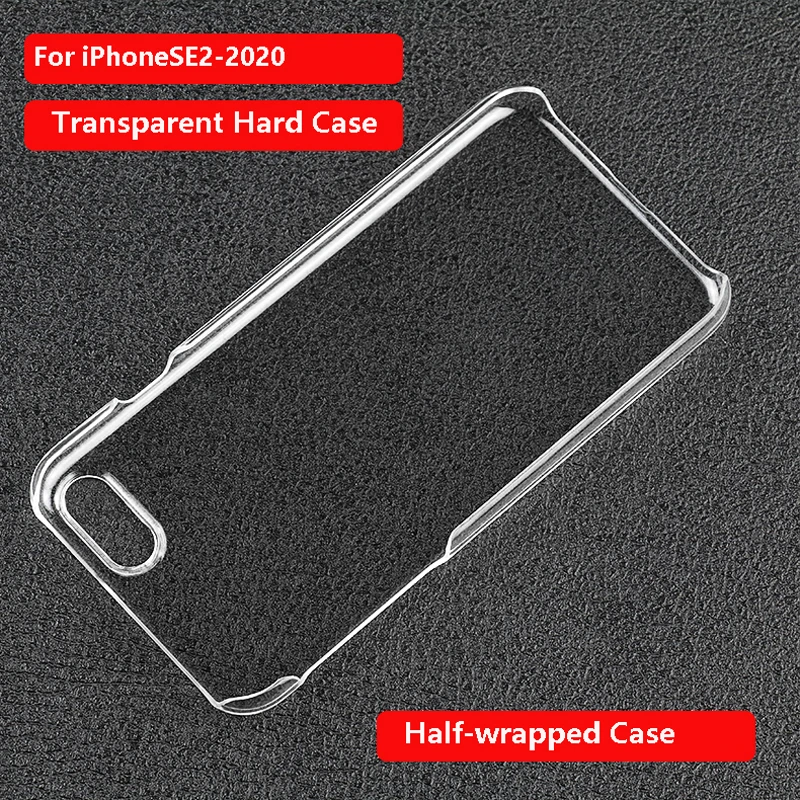 iphone xr clear case Ultra Thin Transparent For Apple iPhone 13 12 Mini 11 Pro Max X Xr XS 7 8 Plus SE 2020 Luxury Hard Shell Half-Wrapped Phone Case iphone 11 case with card holder