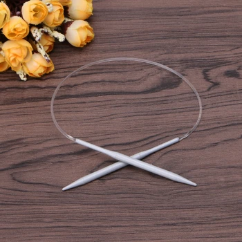 

Aluminum Circular Knitting Needles 40cm/15.75\" All Size