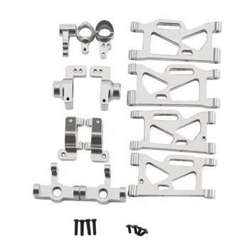 

RC Car Steering Cup Front Rear Tires Swing Arm for 1/14 WLto ys 144001 RC Car Upgrade Spare Parts Accessories