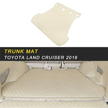 

Car Styling Trunk Mat Pad Tray Carpet Cushion Cargo Liner Interior Accessories for Toyota Land Cruiser 200 2016-2018