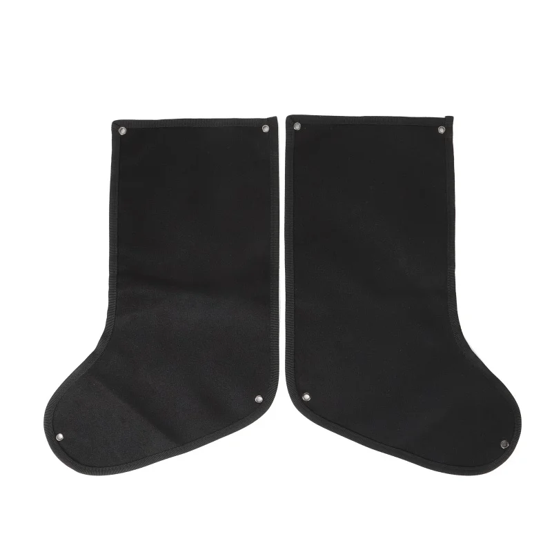 Christmas Stocking Shape Patch Board DIY Patch Holder Board Chapter Paste Pad Patch wear-resistant Personality