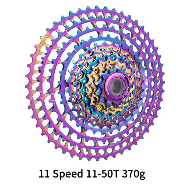 11s50T SLR2 COLORFUL 11 скоростей 11-46T SLR 2 Fiets Regenboog 11-50T кассета HG systeem 11 s ultralight Kleurrijke 46 T CNC k7 для MTB GX X1 NX M8000 - Цвет: 11s50T SLR2 COLORFUL