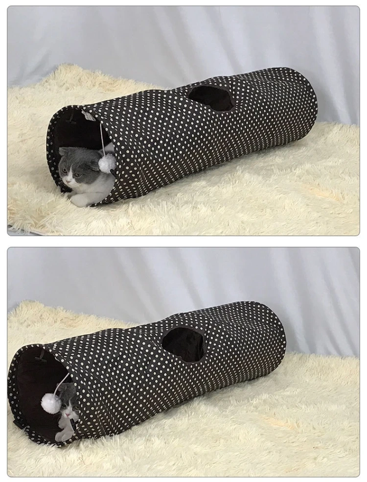 Забавный туннель для питомцев, кошек, котят, животные, игрушка для игры в туннель, складная обучающая игрушка для собак, кошек, кроликов, хорьков, игрушка для домашних животных