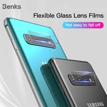 Benks 4 шт. Защитная пленка для экрана камеры для samsung Galaxy S10 Plus, ультратонкая мягкая защитная пленка из закаленного стекла 0,15 мм