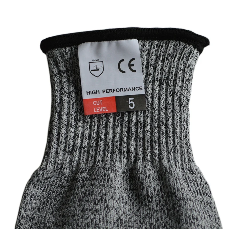 New Grey Cut Heat Resistant Sleeves Arm Guard Protection Armband Gloves Workplace Protection Defensive Labor Gloves