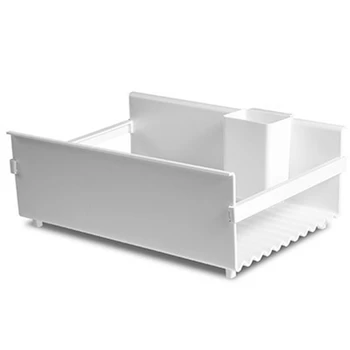 

Multifunctional Kitchen Storage and Finishing Dish Rack Drainage Plastic Dish Tray Sink Drain Rack