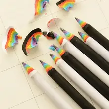 1/5pcs Hb Pencil Rainbow Color Pencils Students Drawing Supplies Cute Pencils Stationery For School Basswood Office School Cut