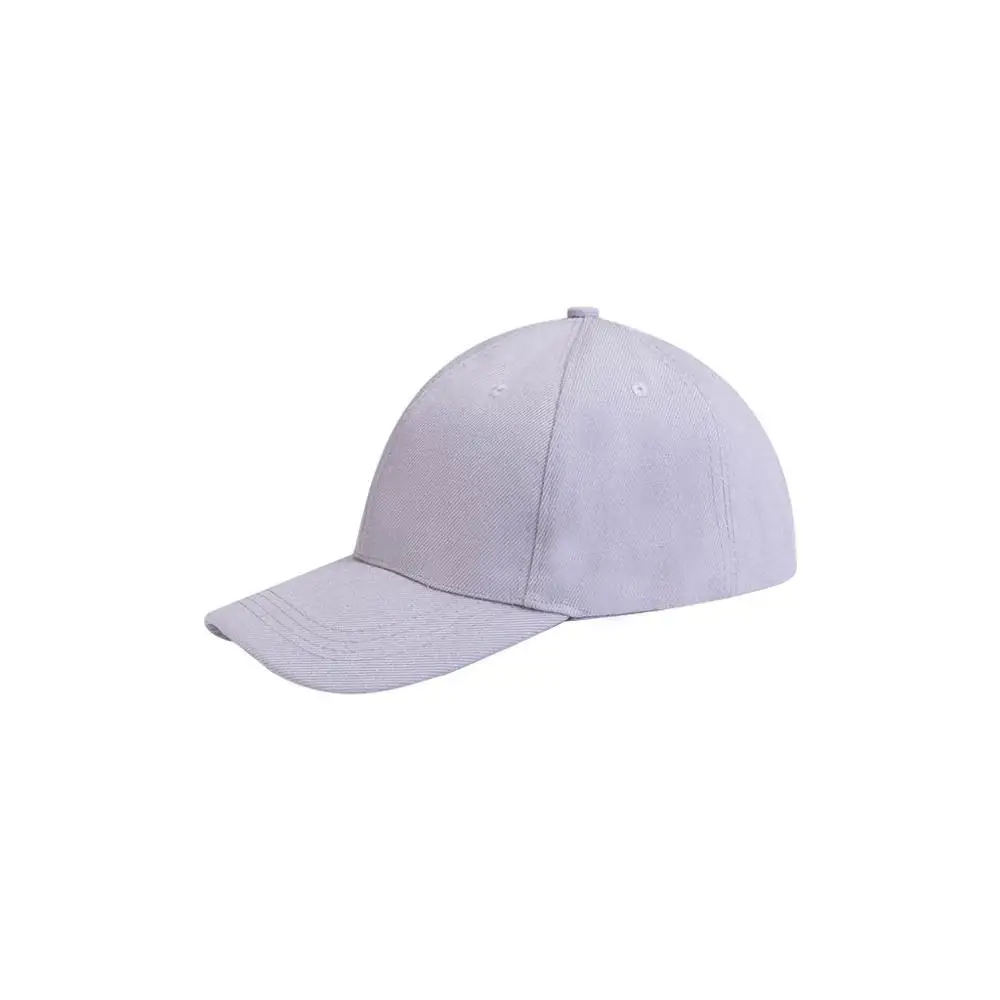 Gray B Мужская Бейсболка, шляпа, хлопок, солнцезащитный козырек, Sombreros Viceras Para Mujer, одноцветная Кепка, шапки для улицы, Gorra Viseira Feminina Czapki Sombrero - Цвет: Gray B