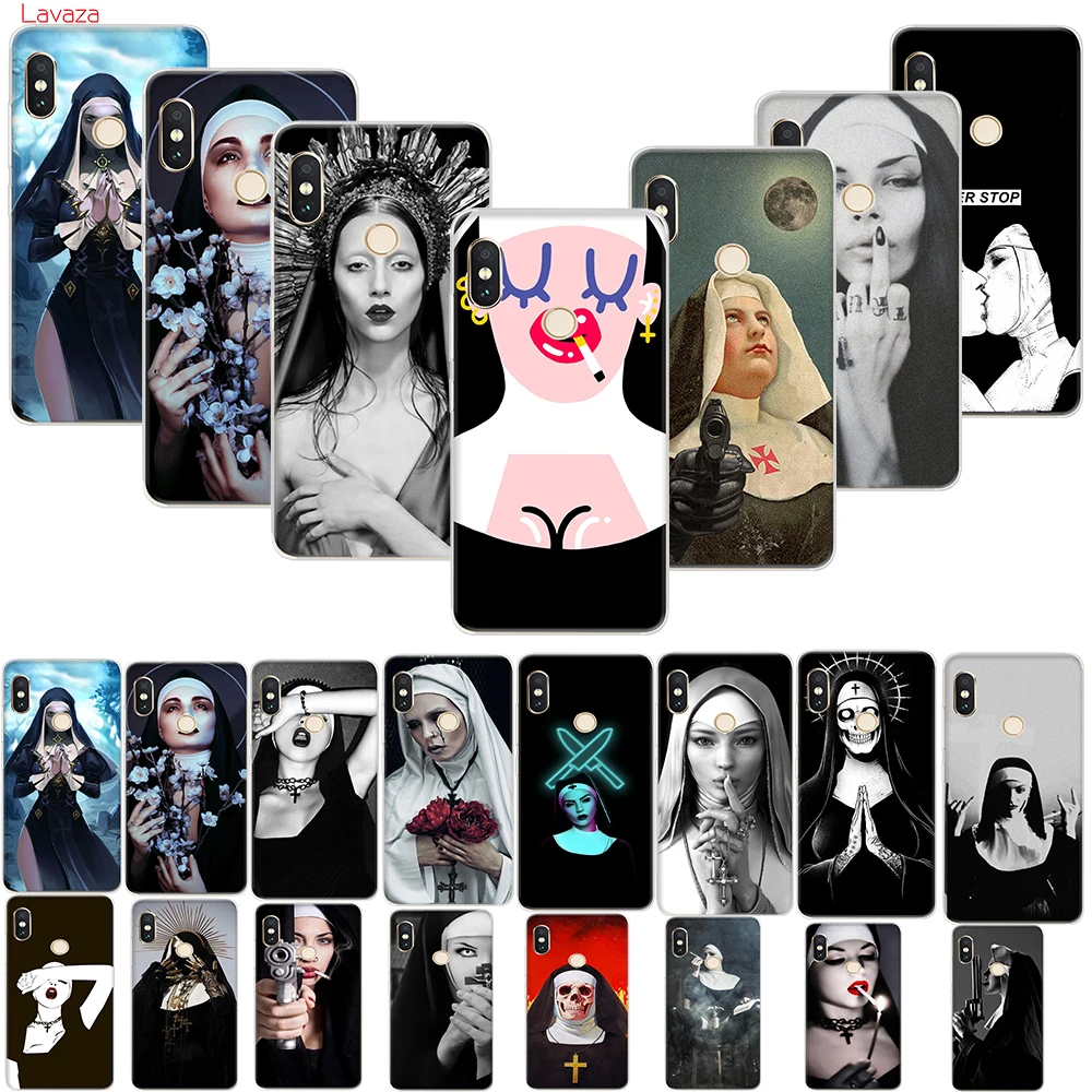 

Lavaza Sister Nun Hard Case for Huawei Honor P smart Z Plus P20Lite Y9 5i 20 9x Pro view 20