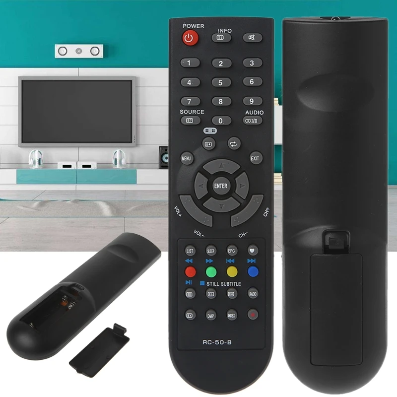 

Replacement LCD LED HDTV TV Remote Controller For RC-50-B NLD 1966b Universal