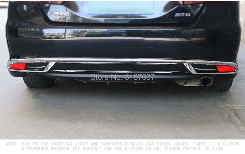 Для CAMRY Body набор бампер задний Задний Спойлер ABS пластмассовый задний диффузор бампер Защита багажника Крышка автомобиля Стайлинг