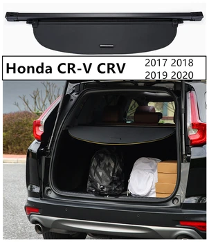 

For Honda CR-V CRV 2017 2018 2019 2020 Rear Trunk Cargo Cover Security Shield Covers Black Beige High Qualit Auto Accessories