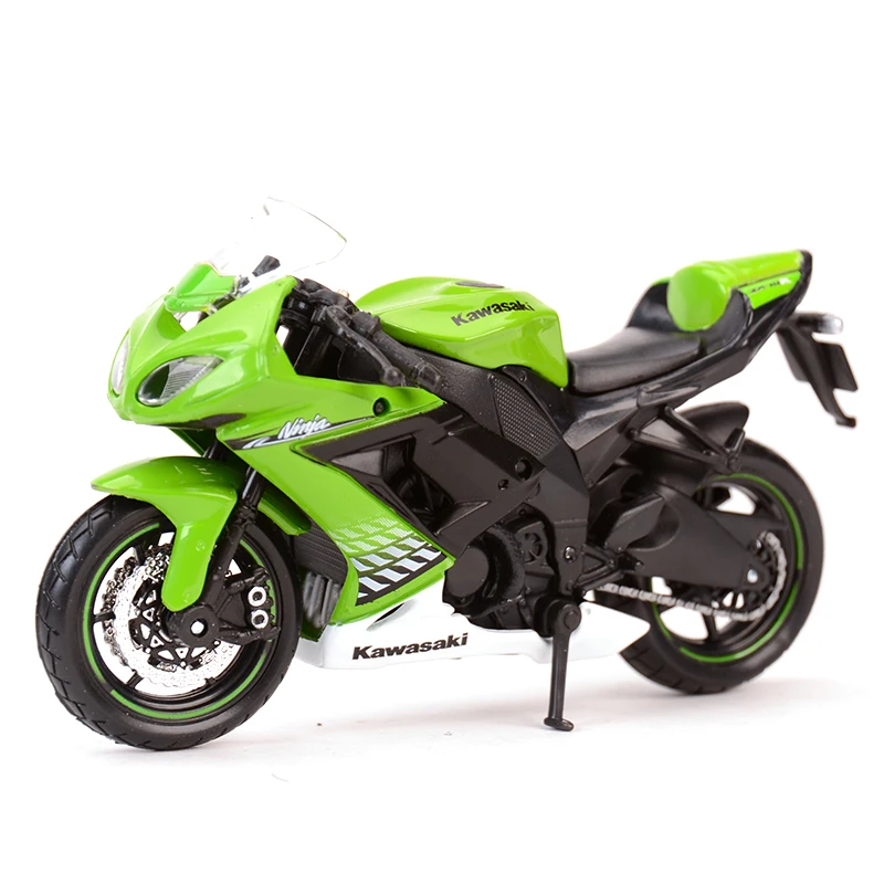Maisto 1:18 Kawasaki H2 R Ninja ZX-10R 12R 14R 9R Vulcan Z1000 KX 250F литья под давлением модель мотоцикла из сплава игрушка