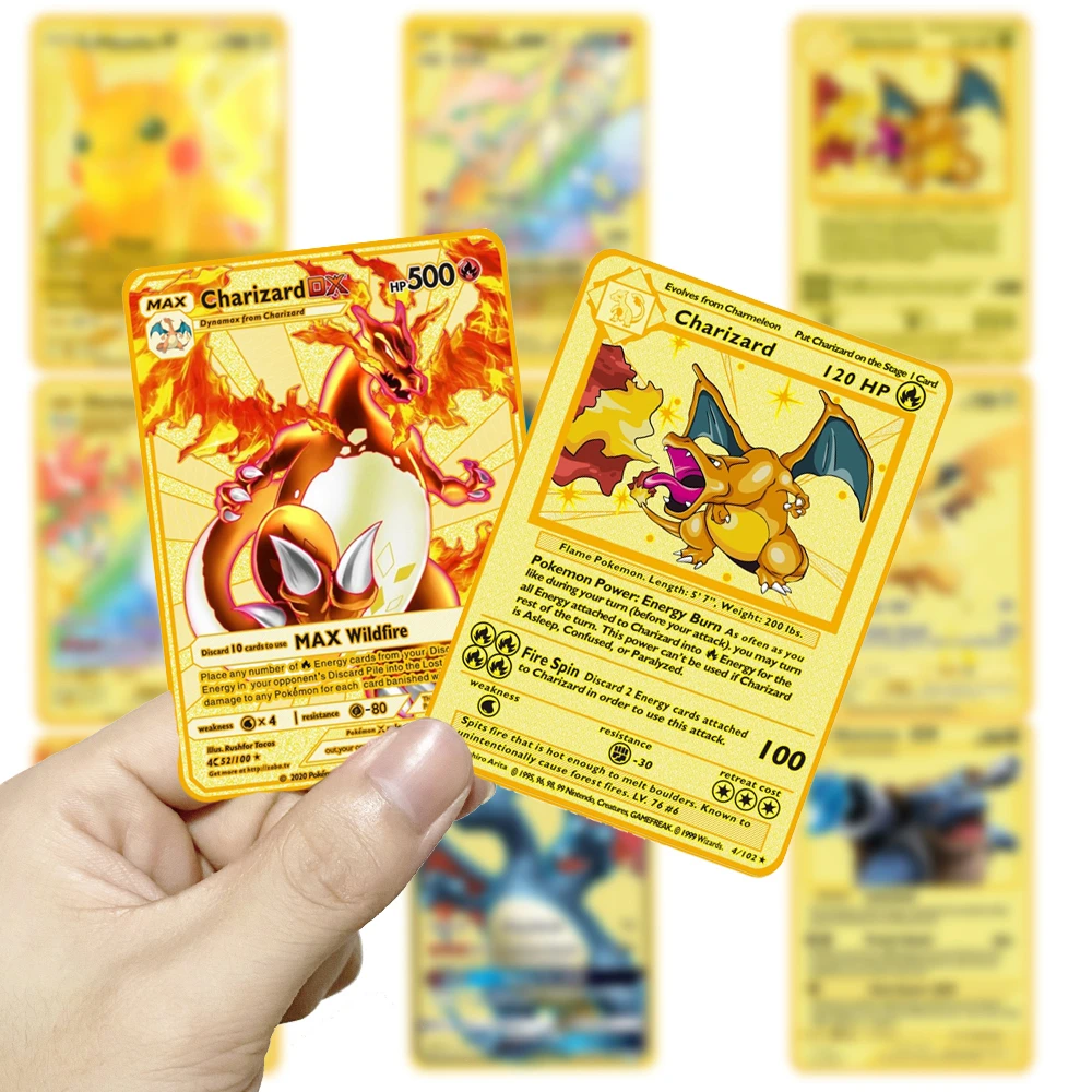Gold Card Pokemon English Game Collection Charizard Venusaur Mewtwo Shiny Pokemon Card Set Golden Vmax Gx Trainer Rainbow Skyla Game Collection Cards Aliexpress Gold Card Pokemon English Game Collection Charizard Venusaur Mewtwo Shiny Pokemon Card Set Golden Vmax Gx Trainer Rainbow Skyla Game Collection Cards Aliexpress