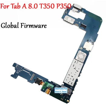 

Tested Full Work Unlock Motherboard For Samsung Galaxy Tab A 8.0 T350 P350 Logic Circuit Electronic Panel Original Phone