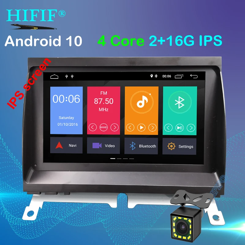 IPS 7 дюймов Android 10 автомобильный DVD GPS стерео плеер для Land Rover Discovery 3 2007 2012 с