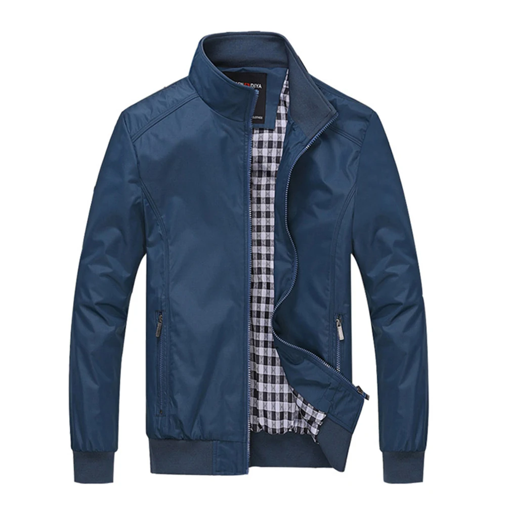 Зимняя мужская куртка, Chaqueta Hombre, повседневная однотонная Лоскутная куртка, уличная куртка на молнии, Мужская парка, Jaqueta Masculino
