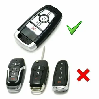 

Metal alloy Key Case Striped Red Cover Protective Shell Housing Parts Car
