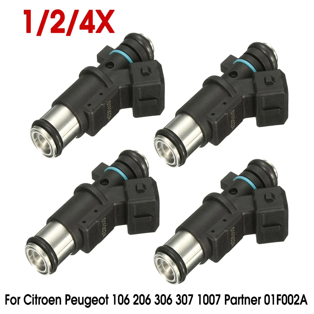 Топливные форсунки 1984E0 01F002A 0280156357 348001 H00101F002A для Citroen BERLINGO C2 C3 SAXO партнер peugeot 307 206 306 106 1007