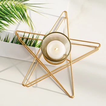 

Nordic Candlestick Wedding Gold Home Decor Candle Holders Wedding Decorations Gold Artigos Para Festa Modern Home Decor L