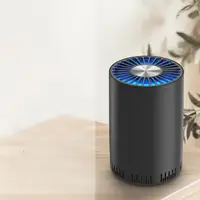 Mini Air Filter Cleaner Purifier, Activated Carbon USB Indoor Remover Absorber Diffuser for Car Germ Pollen Odour Smoke 2