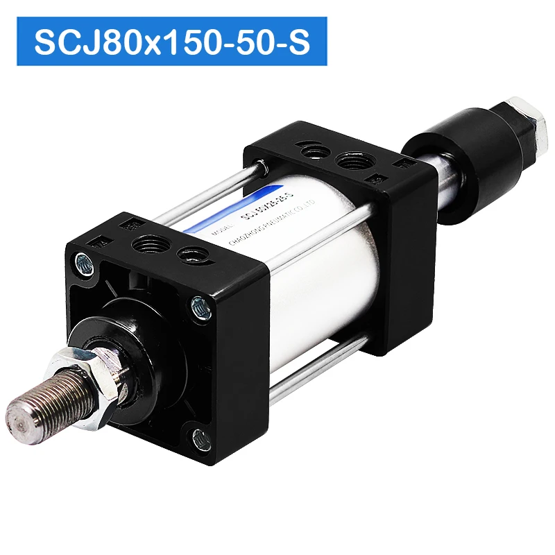 SCJ80X150-50-S SC пневматический цилиндр регулируемый ход цилиндр SCJ80 с магнитным