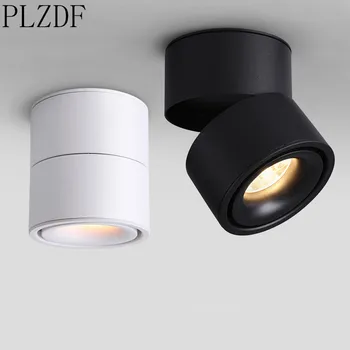 

LED surface mounted downlight dimmable COB light source LED ceiling ceiling light 7W 9W 12W collapsible spotlight with 360 ° rot
