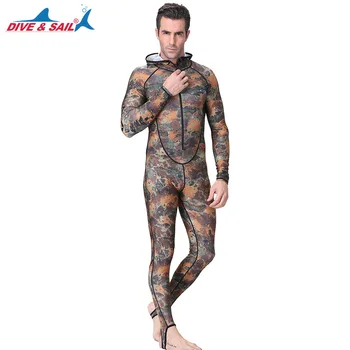 

Long Sleeve Wetsuit Conjoined Swimwear Quick Drying Comfortable Breathable