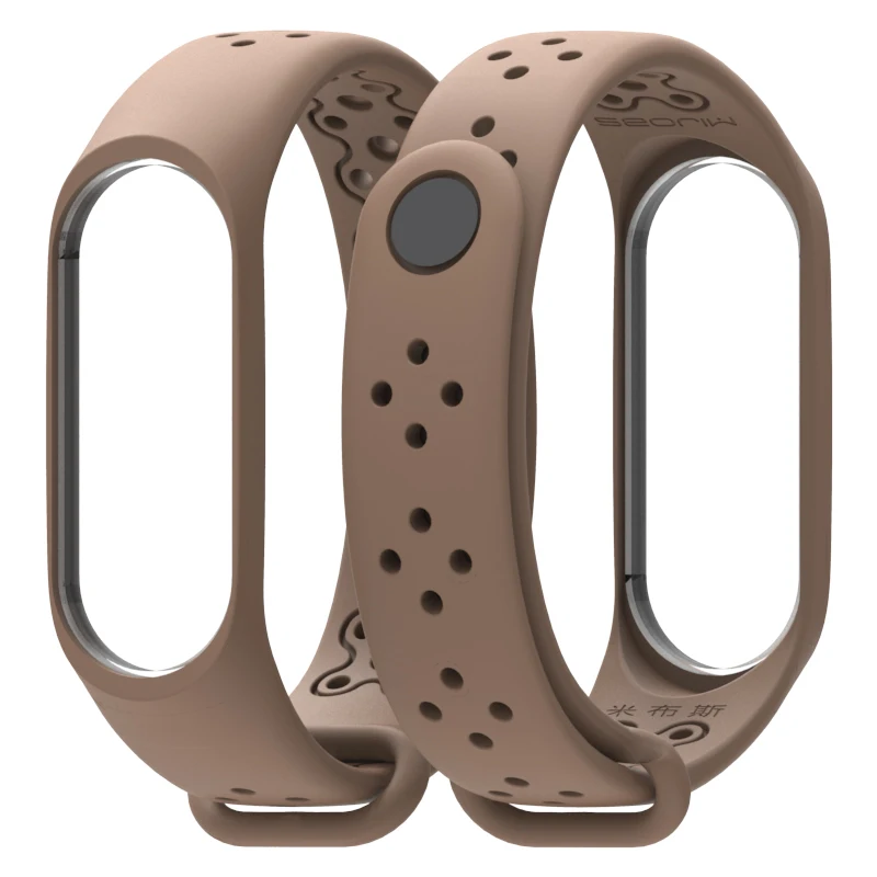 Высококачественный силиконовый ремешок на запястье для Xiaomi Mi Band 4/3 браслета mi 4